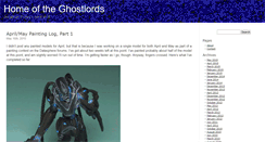 Desktop Screenshot of ghostlords.com